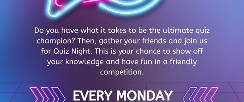 Pubquiz at Svingen Pub